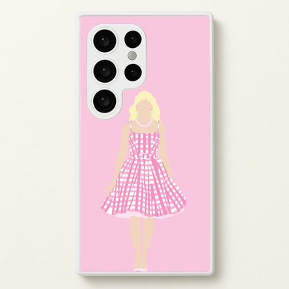 Pink Dress - Margot  - Margot Robbie Phone Case for Galaxy S24 Ultra