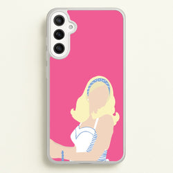 Driving - Margot  - Margot Robbie Phone Case for Galaxy A34