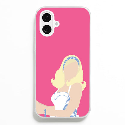 Driving - Margot  - Margot Robbie Phone Case for iPhone 16 Plus