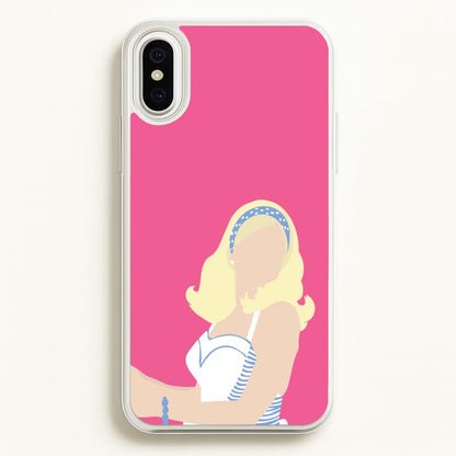 Driving - Margot  - Margot Robbie Phone Case for iPhone XS Max