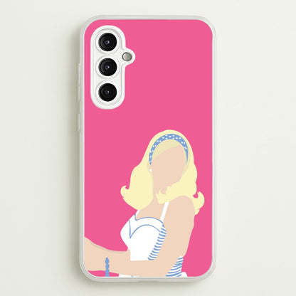 Driving - Margot  - Margot Robbie Phone Case for Galaxy A14