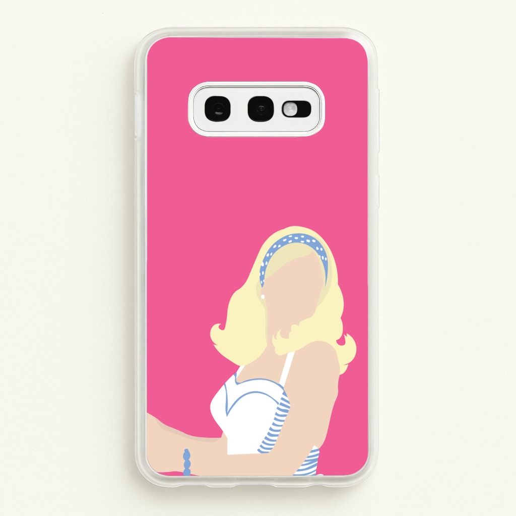 Driving - Margot  - Margot Robbie Phone Case for Galaxy S10e
