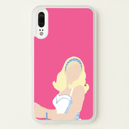 Driving - Margot  - Margot Robbie Phone Case for Huawei P20
