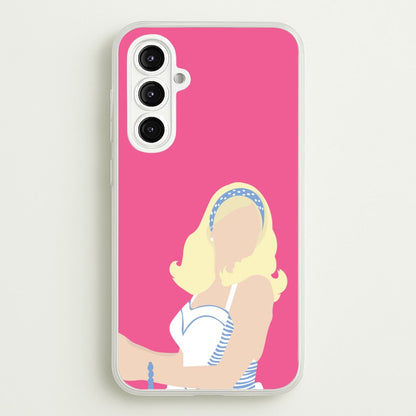 Driving - Margot  - Margot Robbie Phone Case for Galaxy A16