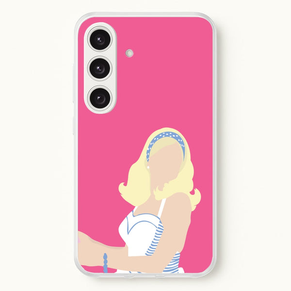 Driving - Margot  - Margot Robbie Phone Case for Galaxy S24