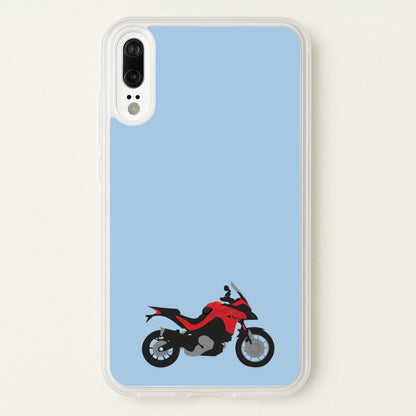 Red Motorbike - Motorbike  - Moto GP Phone Case for Huawei P20