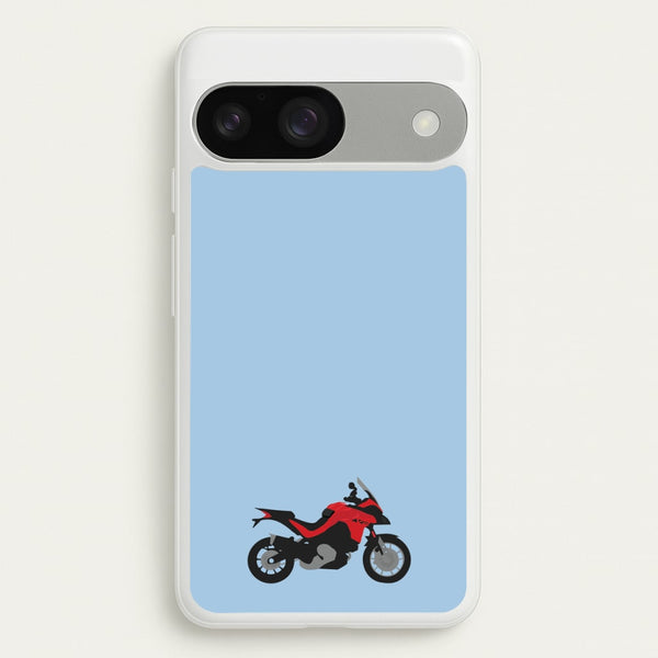 Red Motorbike - Motorbike  - Moto GP Phone Case for Google Pixel 9 / 9 Pro