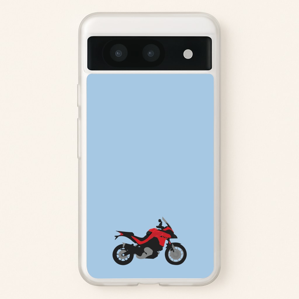 Red Motorbike - Motorbike  - Moto GP Phone Case for Google Pixel 8a