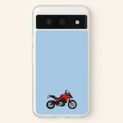 Red Motorbike - Motorbike  - Moto GP Phone Case for Google Pixel 8a