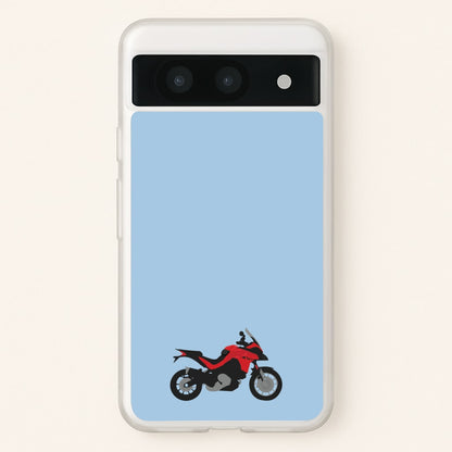 Red Motorbike - Motorbike  - Moto GP Phone Case for Google Pixel 8a