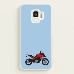 Red Motorbike - Motorbike  - Moto GP Phone Case for Galaxy S9