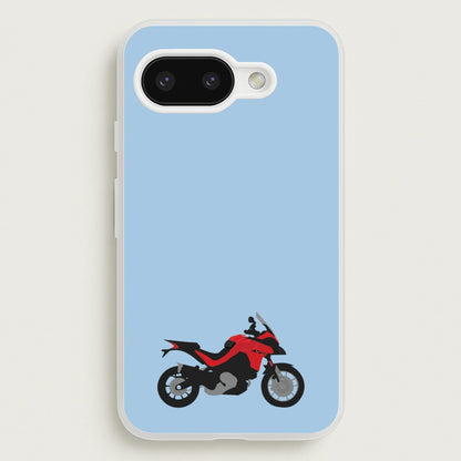 Red Motorbike - Motorbike  - Moto GP Phone Case for Google Pixel 9a