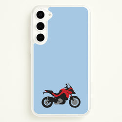 Red Motorbike - Motorbike  - Moto GP Phone Case for Galaxy S23 Plus