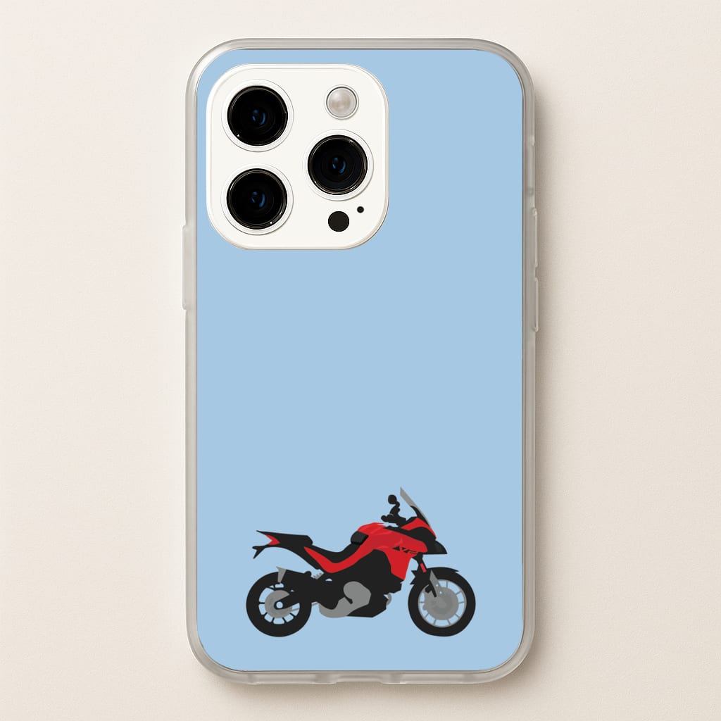 Red Motorbike - Motorbike  - Moto GP Phone Case for iPhone 15 Pro Max