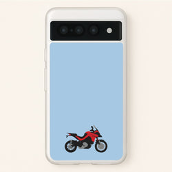Red Motorbike - Motorbike  - Moto GP Phone Case for Google Pixel 7 Pro
