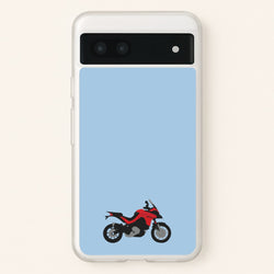 Red Motorbike - Motorbike  - Moto GP Phone Case for Google Pixel 7a