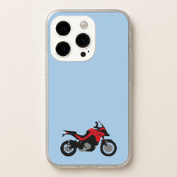 Red Motorbike - Motorbike  - Moto GP Phone Case for iPhone 15 Pro