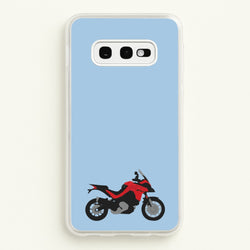 Red Motorbike - Motorbike  - Moto GP Phone Case for Galaxy S10e