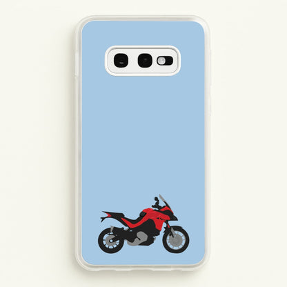 Red Motorbike - Motorbike  - Moto GP Phone Case for Galaxy S10e