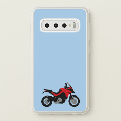 Red Motorbike - Motorbike  - Moto GP Phone Case for Galaxy S10 Plus