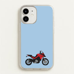 Red Motorbike - Motorbike  - Moto GP Phone Case for iPhone 12 / 12 Pro