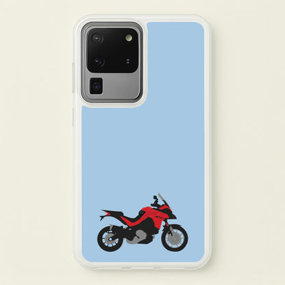 Red Motorbike - Motorbike  - Moto GP Phone Case for Galaxy S20 Ultra