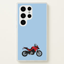 Red Motorbike - Motorbike  - Moto GP Phone Case for Galaxy S24 Ultra