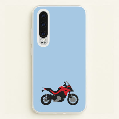 Red Motorbike - Motorbike  - Moto GP Phone Case for Huawei P30