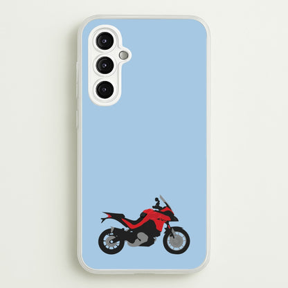 Red Motorbike - Motorbike  - Moto GP Phone Case for Galaxy A14