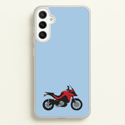 Red Motorbike - Motorbike  - Moto GP Phone Case for Galaxy A34