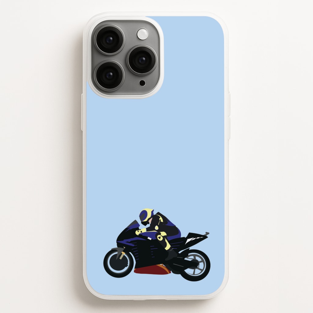 Purple Motorbike - Motorbike  - Moto GP Phone Case for iPhone 16 Pro Max