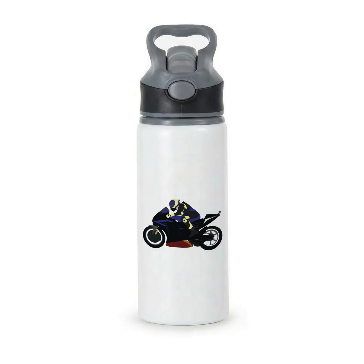 Purple Motorbike - Motorbike Active Water Bottle