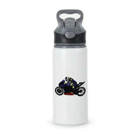 Purple Motorbike - Motorbike Active Water Bottle