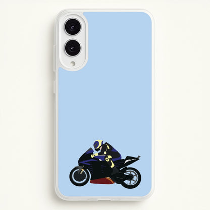 Purple Motorbike - Motorbike  - Moto GP Phone Case for Galaxy S25 Edge