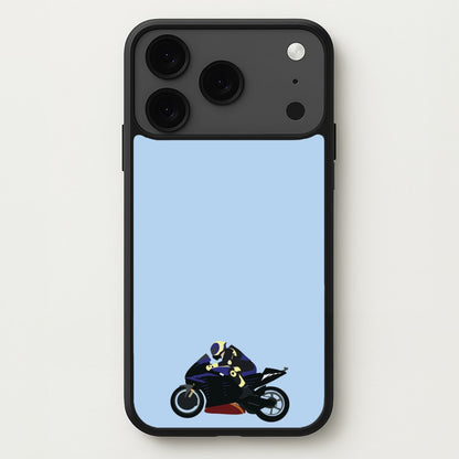 Purple Motorbike - Motorbike Phone Case for iPhone 17 Pro