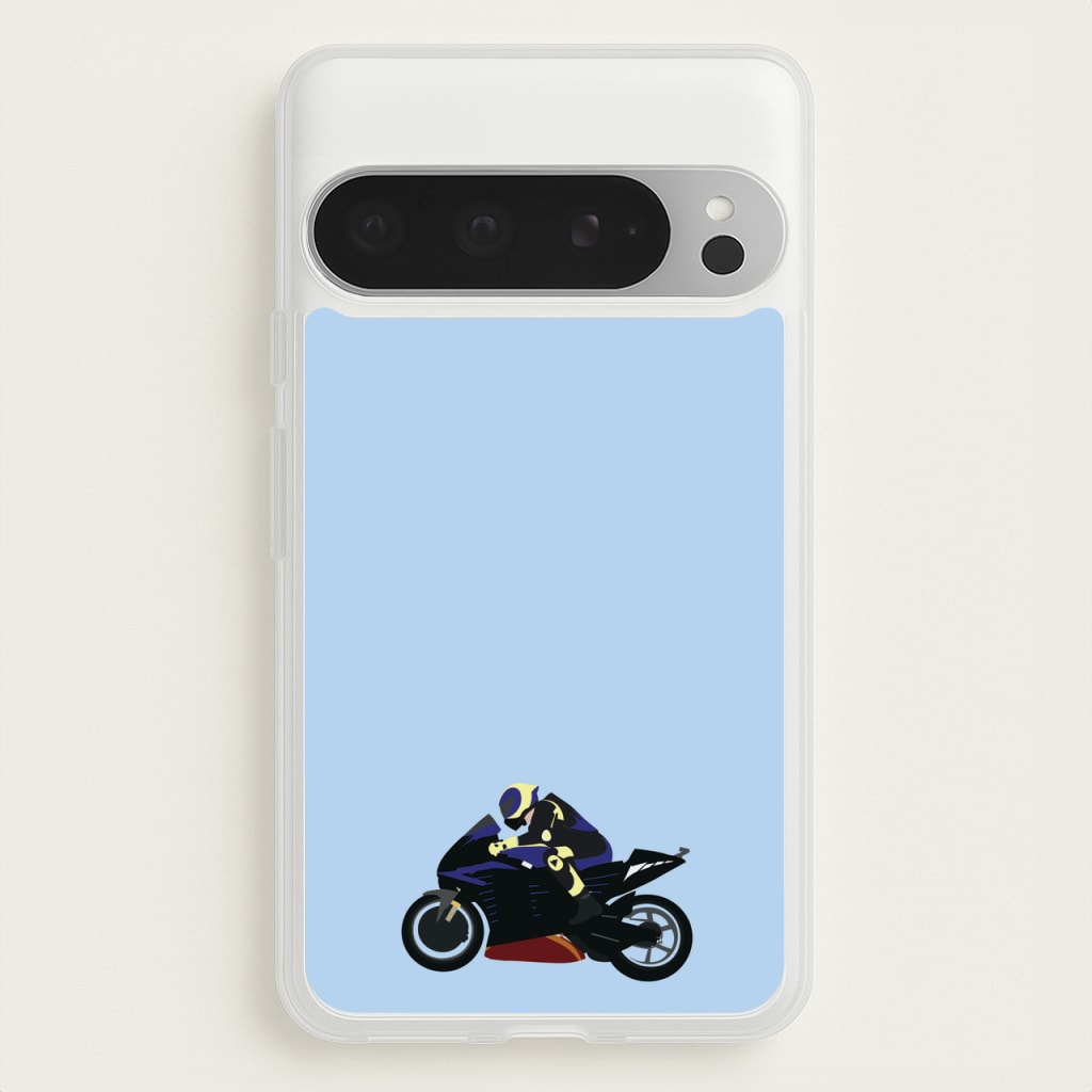 Purple Motorbike - Motorbike  - Moto GP Phone Case for Google Pixel 9 Pro XL