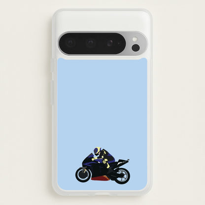 Purple Motorbike - Motorbike  - Moto GP Phone Case for Google Pixel 9 Pro XL