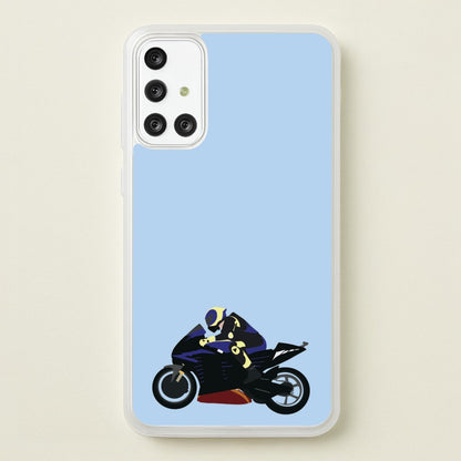 Purple Motorbike - Motorbike  - Moto GP Phone Case for Galaxy A71