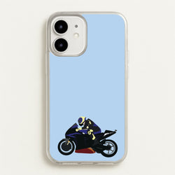 Purple Motorbike - Motorbike  - Moto GP Phone Case for iPhone 12 / 12 Pro