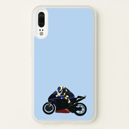 Purple Motorbike - Motorbike  - Moto GP Phone Case for Huawei P20