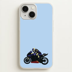 Purple Motorbike - Motorbike  - Moto GP Phone Case for iPhone 13 Mini