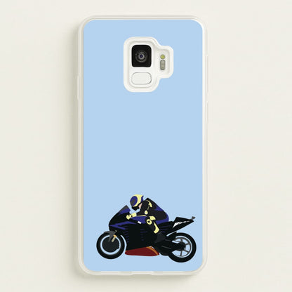 Purple Motorbike - Motorbike  - Moto GP Phone Case for Galaxy S9