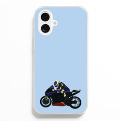 Purple Motorbike - Motorbike  - Moto GP Phone Case for iPhone 16 Plus
