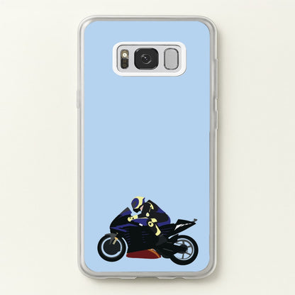 Purple Motorbike - Motorbike  - Moto GP Phone Case for Galaxy S8 Plus