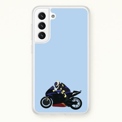 Purple Motorbike - Motorbike  - Moto GP Phone Case for Galaxy S21