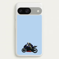Purple Motorbike - Motorbike  - Moto GP Phone Case for Google Pixel 9 / 9 Pro