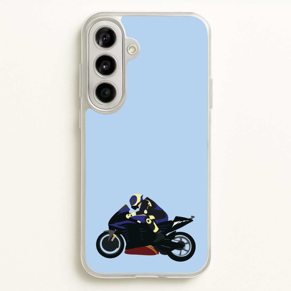 Purple Motorbike - Motorbike  - Moto GP Phone Case for Galaxy A56