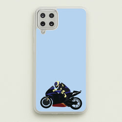 Purple Motorbike - Motorbike  - Moto GP Phone Case for Galaxy A12