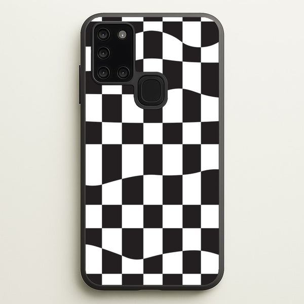 Pattern - Motorbike  - Moto GP Phone Case for Galaxy A21s