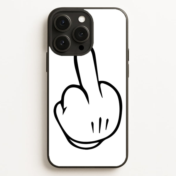 Fairytale Mouse Middle Finger  - Disney Phone Case for iPhone 16 Pro Max